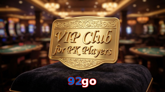 Main screen of 92Go vip page for PK players